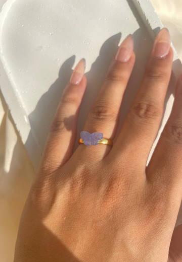 Tanzanite Ring |stone of calmness