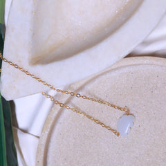 Moonstone pendant cloud in 18ct gold plated on Brass and sterling silver .this crystal stone helps in good sleep and curing depression