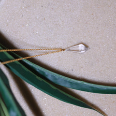 Clear quartz Pendulum pendant