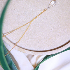 Clear quartz Pendulum pendant