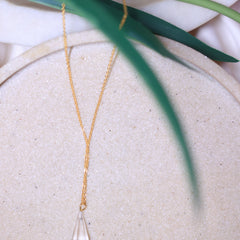 Clear quartz Pendulum pendant