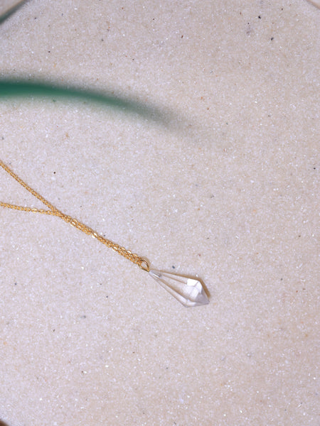 Clear quartz Pendulum pendant