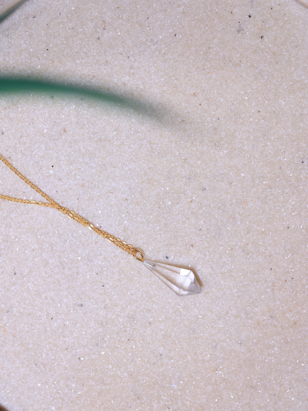 Clear quartz Pendulum pendant