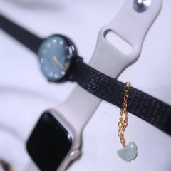 Aquamarine Butterfly Charm