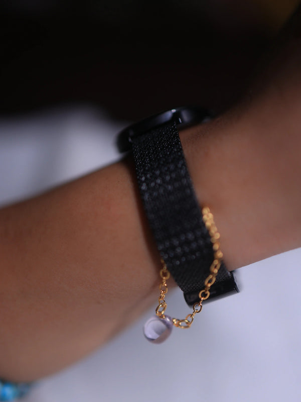 Amethyst Drop charm