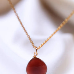 Chocolate Moonstone heart