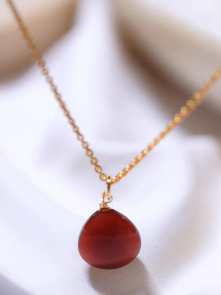 Chocolate Moonstone heart