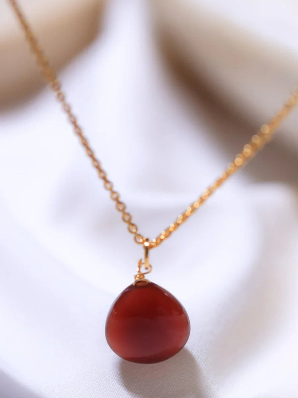 Chocolate Moonstone heart