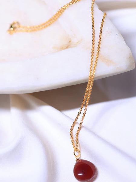 Chocolate Moonstone heart