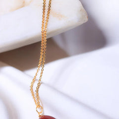 Chocolate Moonstone heart