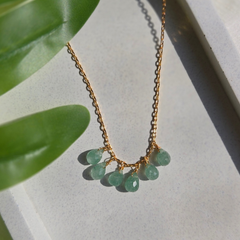 Green aventurine stone pendant