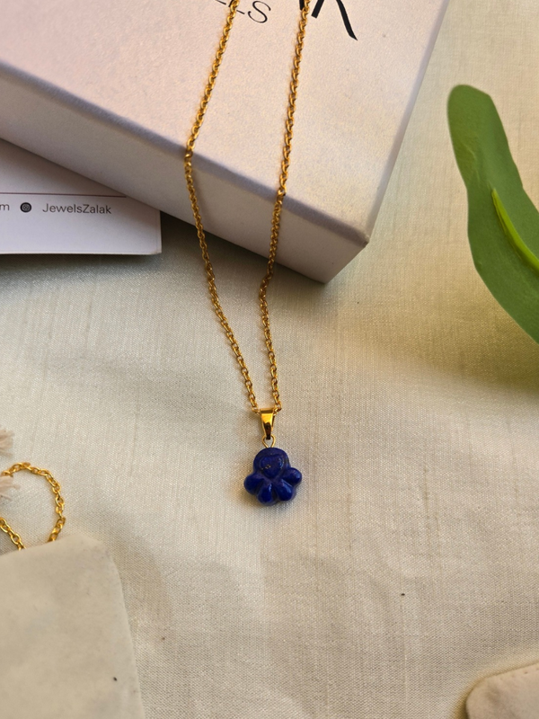 paw Lapis lazuli Pendant