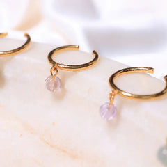 Melon Aquamarine Ring