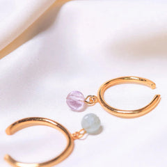 Melon Aquamarine Ring