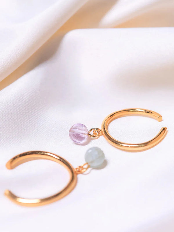 Melon Aquamarine Ring