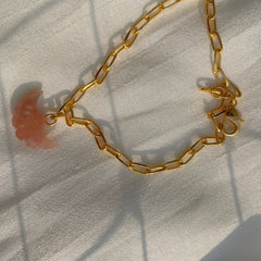 Peach moonstone Bracelet