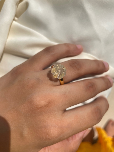 Clear Quartz Ring | Manifestation stone
