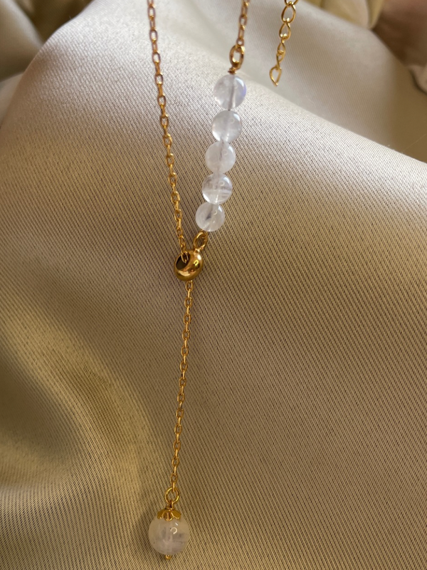 Slider Moonstone pendant | healing pendant