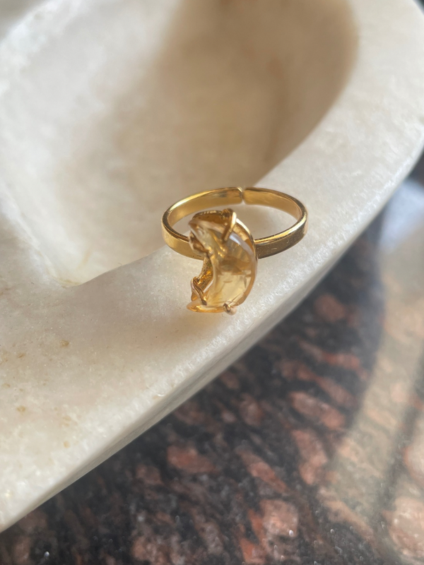 Citrine Ring | stone of  money  