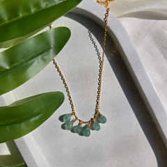 Green aventurine stone pendant