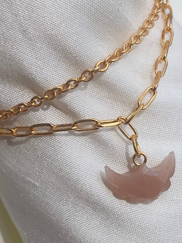 Peach moonstone Bracelet