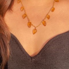 Citrine pendant | stone of abundance ,money