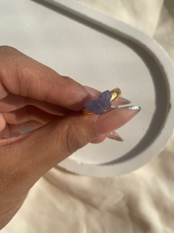 Tanzanite Ring |stone of calmness