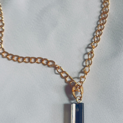 Smoky quartz Pendant -Pencil