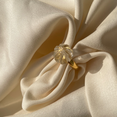 Clear Quartz Ring | Manifestation stone