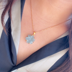 Aquamarine stone Pendant