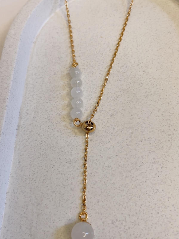 moonstone pendant stag