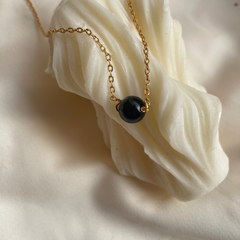 Black onyx stone pendant | stone of negative removal