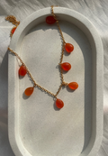 Carnelian Pendant | gemstone necklace | crystal necklace