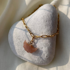 Peach moonstone Bracelet