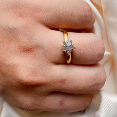 Ring Black Routhile