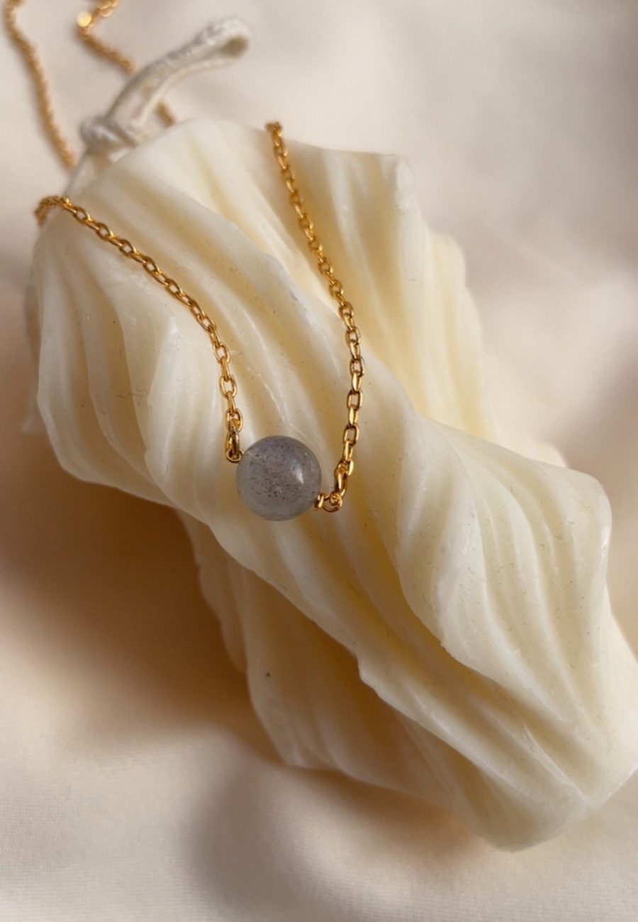 Labradorite stone Necklace