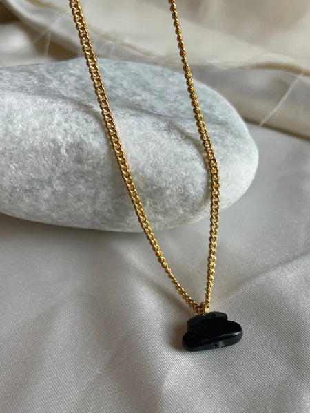 Cloud- Black Onyx pendant