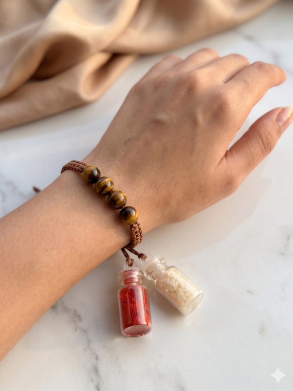 Tiger eye -Warrior energy Rakhi
