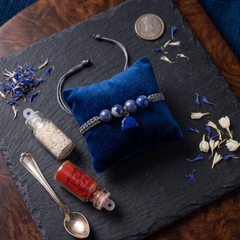 Career Clarity Charm Lapis Lazuli Rakhi