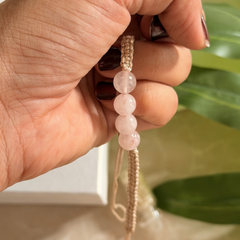 Love Rose Quartz Rakhi