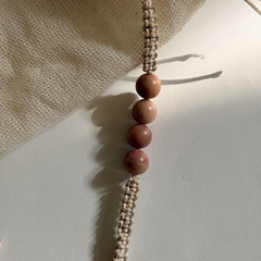 Heart healer Rhodonite Rakhi