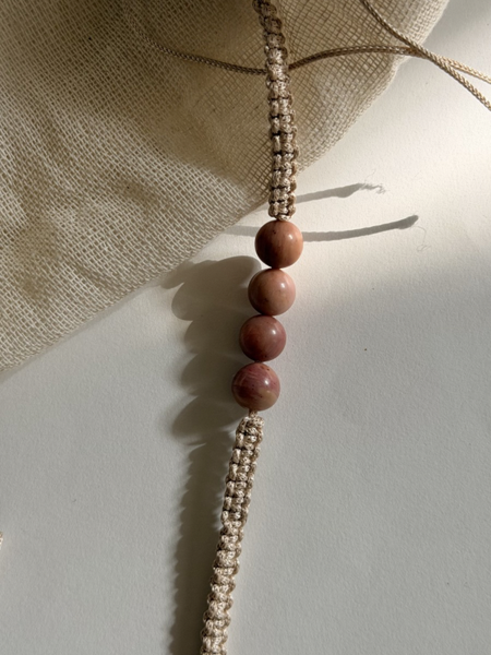 Heart healer Rhodonite Rakhi