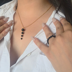 caterpillar Black onyx Pendant