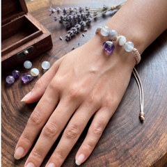 Mental clarity Amethyst Rakhi