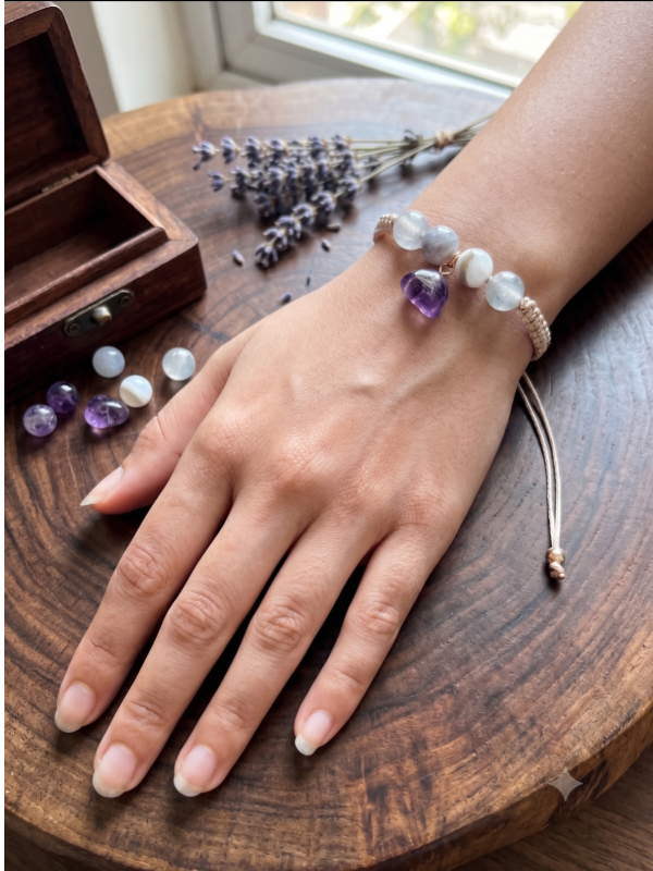 Mental clarity Amethyst Rakhi