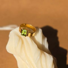 Peridot Stone Ring| jewelry