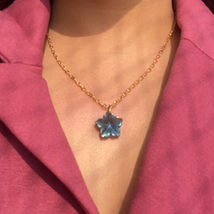 Flower -Labradorite Pendant