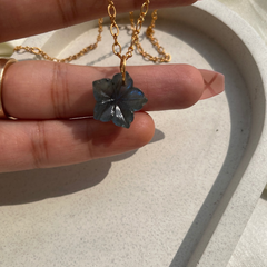 Flower labradorite  pendant