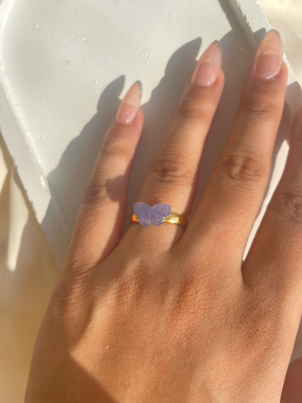 Tanzanite Ring |stone of calmness