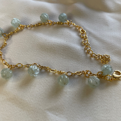 Aquamarine  bracelet Melon